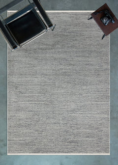 Gri Düz Modern Etnik Desenli Halı  | Makinada Yıkanabilir | Hav Toz Vermez | Leke Tutmayan | Kaymaz Taban | Dijital Makine Baskı | Salon Yolluk Mutfak Halısı