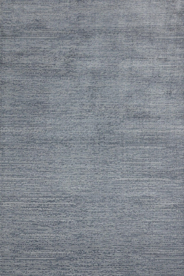Mavi Düz Modern Halı - Yıkanabilir - Kaymaz Taban - Pati Dostu