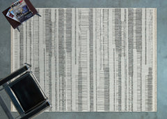 Gri Geometrik Modern Etnik Desenli Halı  | Makinada Yıkanabilir | Hav Toz Vermez | Leke Tutmayan | Kaymaz Taban | Dijital Makine Baskı | Salon Yolluk Mutfak Halısı