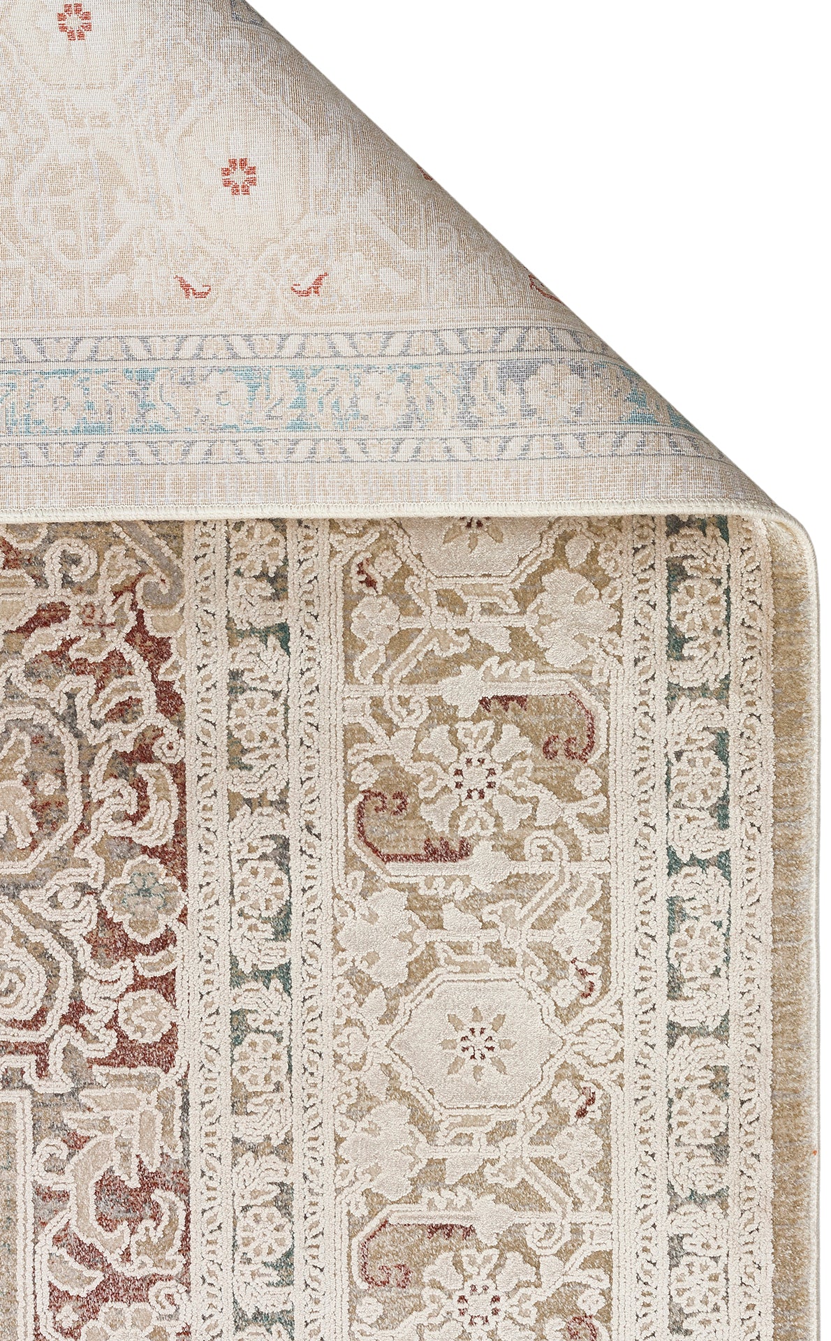 Yumuşak Dokulu Vintage Esintilere Sahip Dokuma Halı