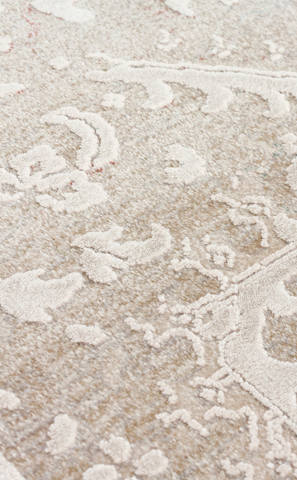 Yumuşak Dokulu Vintage Esintilere Sahip Dokuma Halı