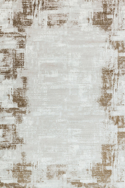 Vizon Soyut Modern Etnik Desenli Halı  | Makinada Yıkanabilir | Hav Toz Vermez | Leke Tutmayan | Kaymaz Taban | Dijital Makine Baskı | Salon Yolluk Mutfak Halısı