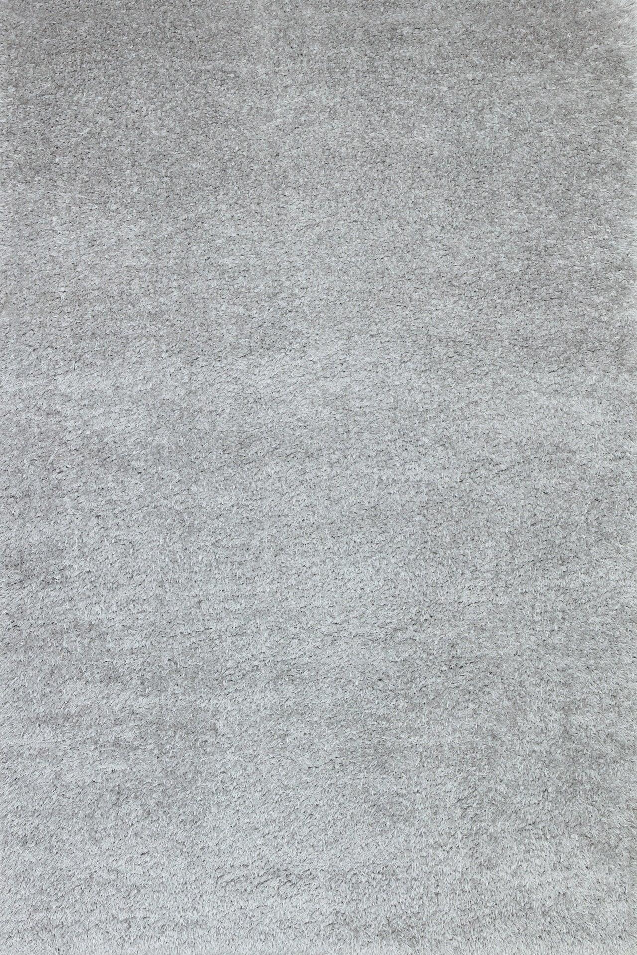 Beyaz Gri Düz Modern Halı - Yıkanabilir - Kaymaz Taban - Pati Dostu