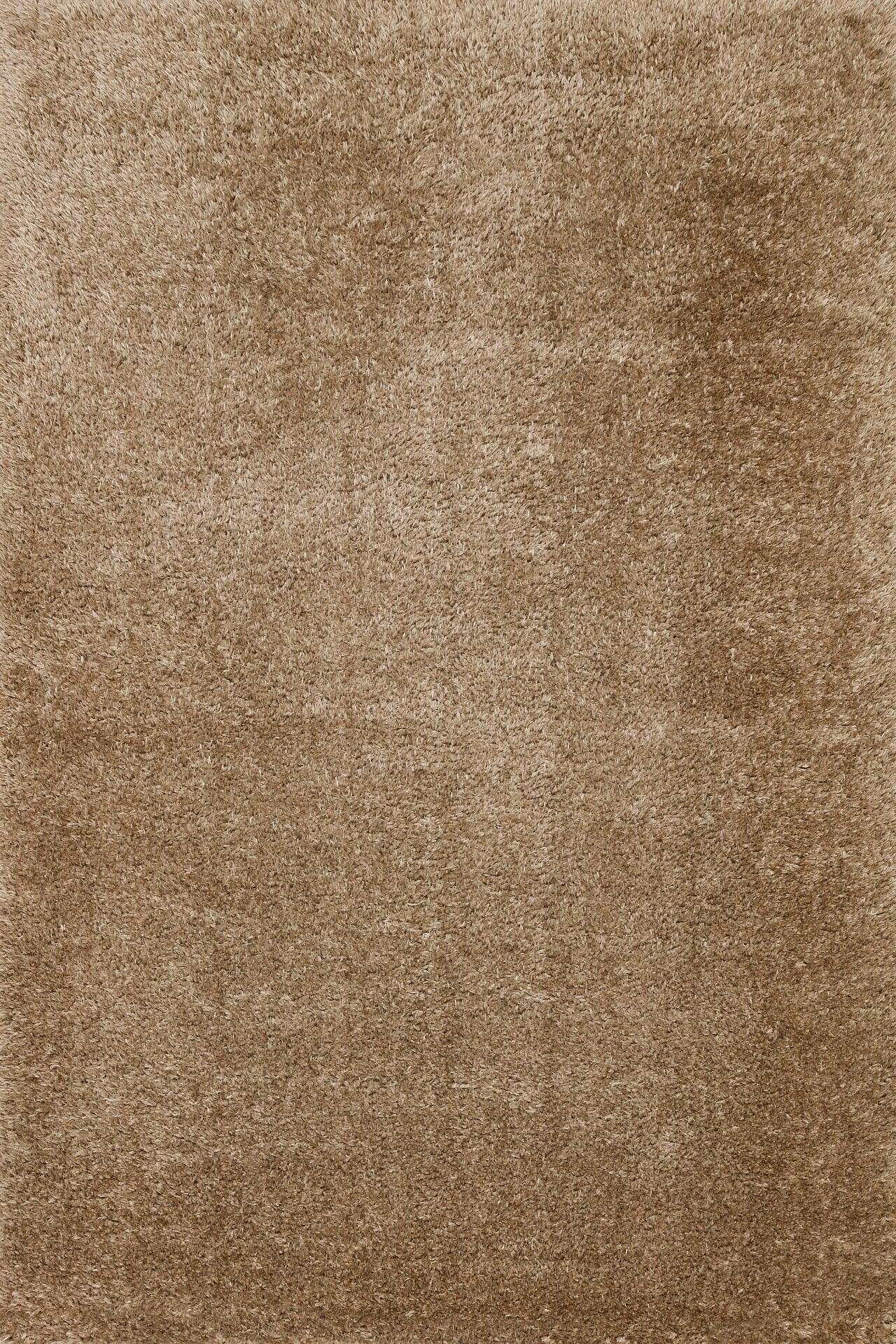 Bej Vizon Düz Modern Halı - Yıkanabilir - Kaymaz Taban - Pati Dostu