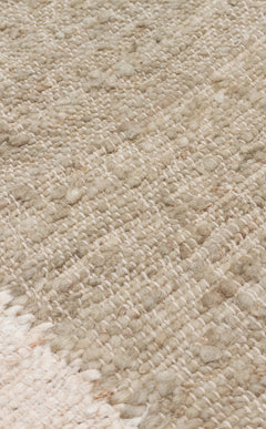 Yün ve Jüt ile Üretilen Örme El Dokuma Halı