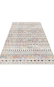 Hav Toz Vermez Yıkanabilir Kaymaz İnce Dokuma Modern Halı