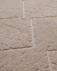 Absolutist Geometrik Pamuk Makine Halısı