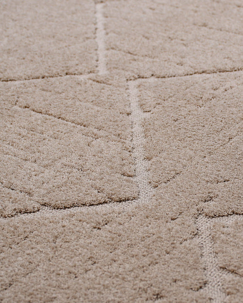 Absolutist Geometrik Pamuk Makine Halısı