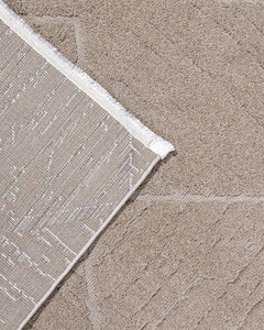 Absolutist Geometrik Pamuk Makine Halısı