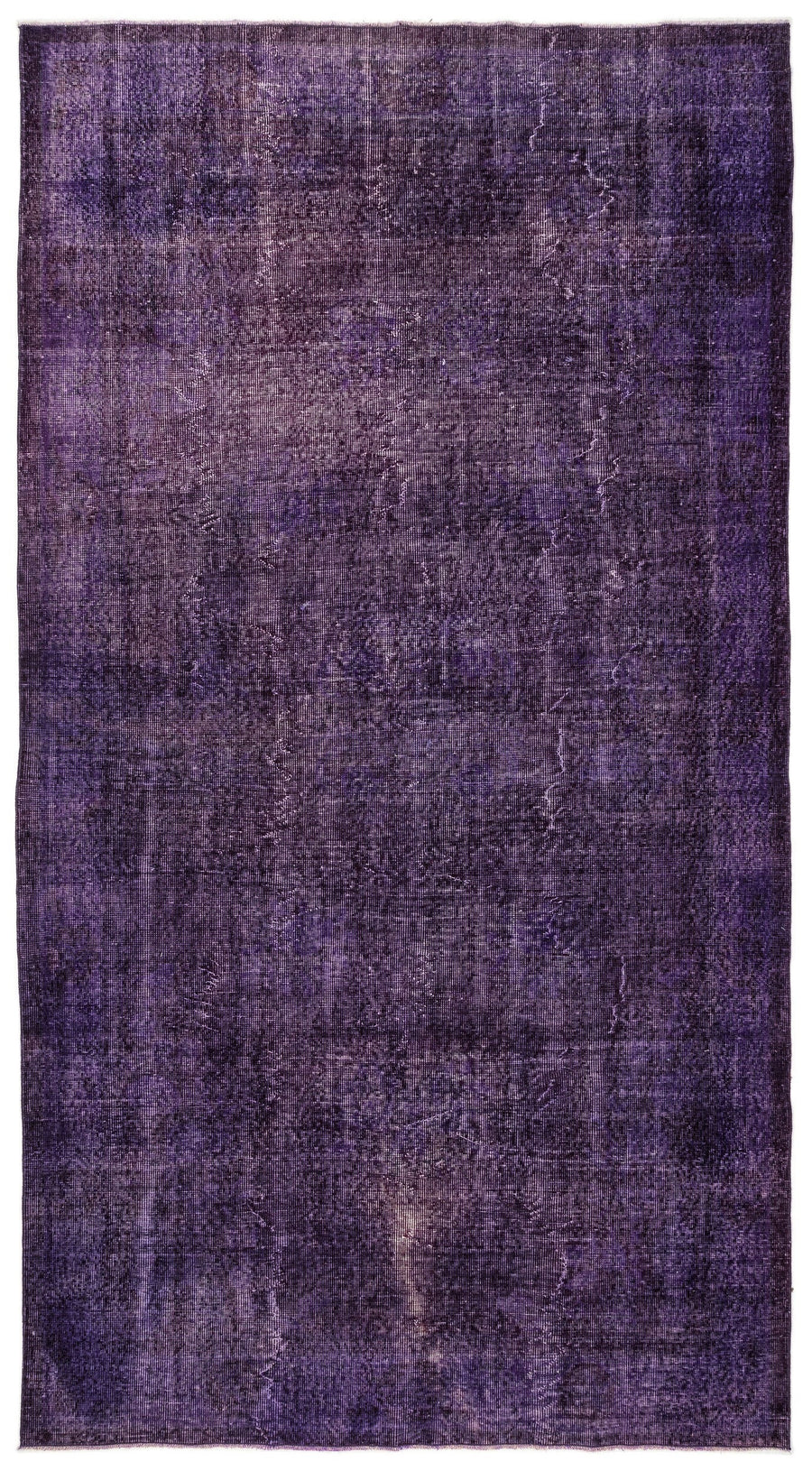 Tirena Mor ve Lacivert Düz El Dokuma Halı 174x329 cm