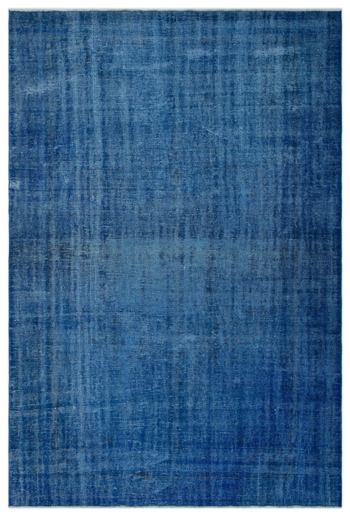 Tirena Mavi ve Lacivert Düz El Dokuma Halı 184x270 cm