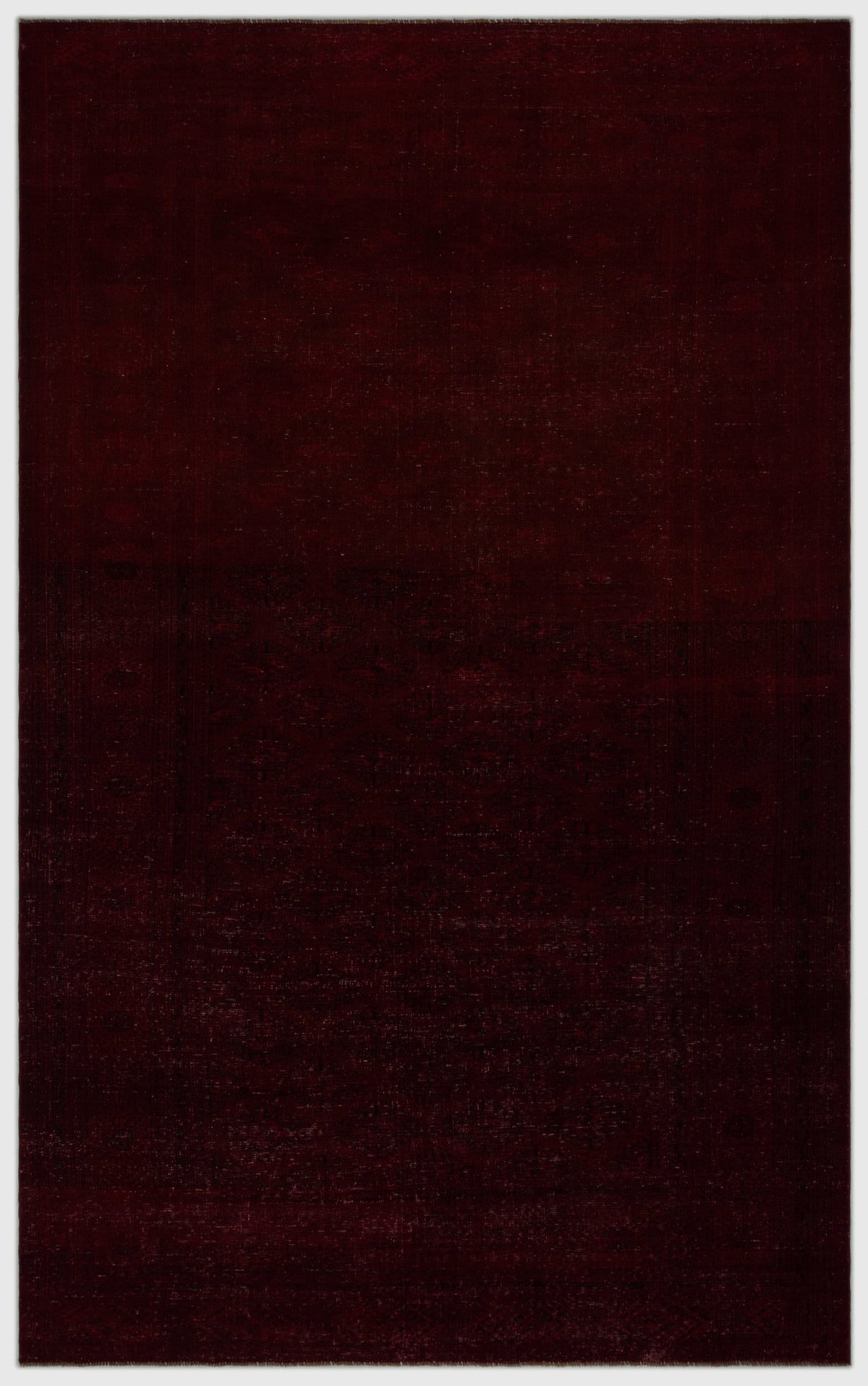 Navyel Kırmızı ve Bordo Düz El Dokuma Halı 240x385 cm