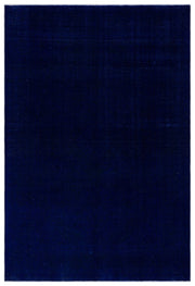 Navyel Mavi ve Lacivert Düz El Dokuma Halı 235x341 cm