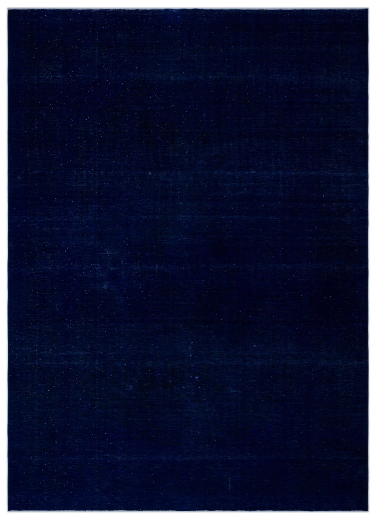 Navyel Mavi ve Lacivert Düz El Dokuma Halı 304x423 cm