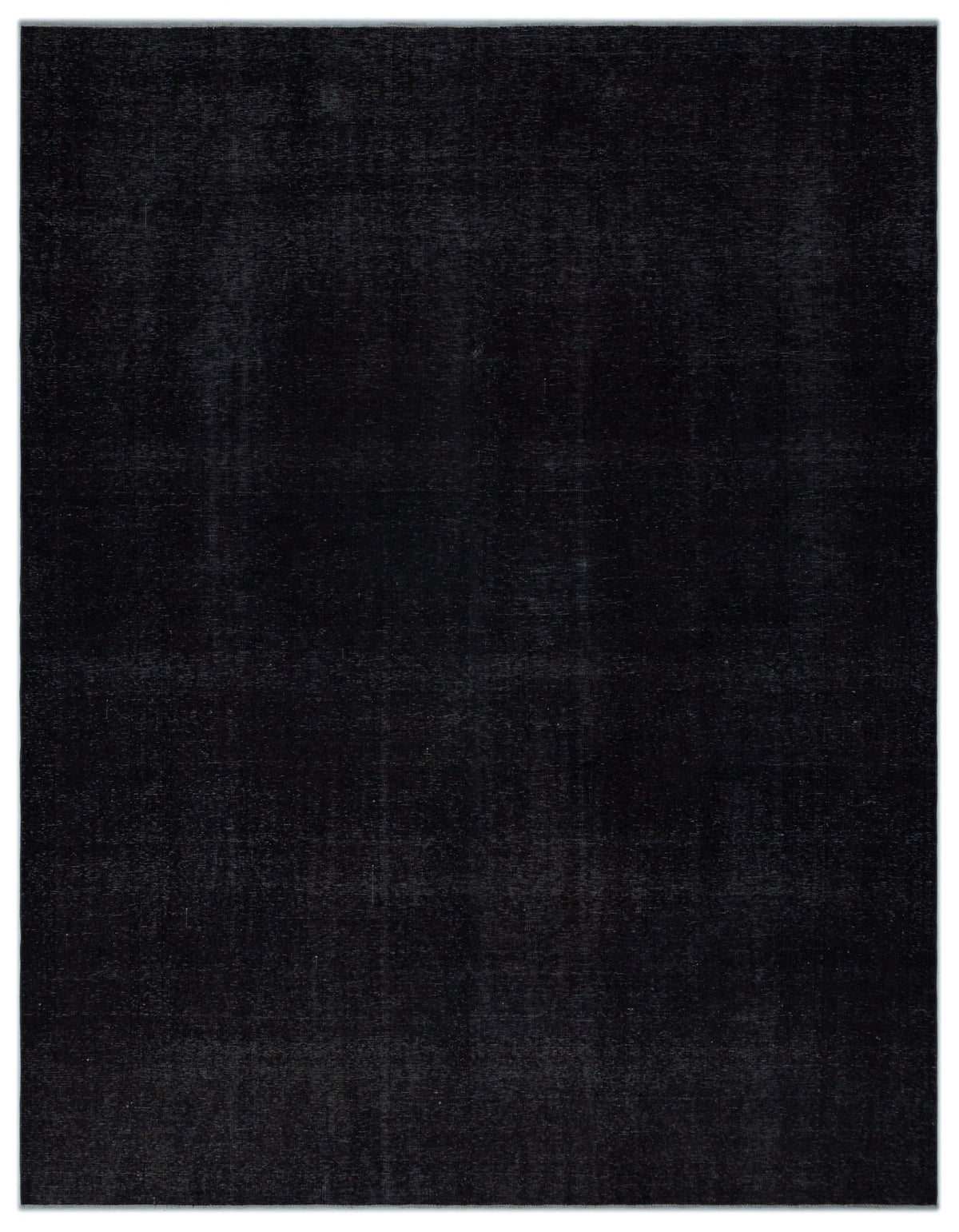 Navyel Siyah ve Gri Düz El Dokuma Halı 296x380 cm
