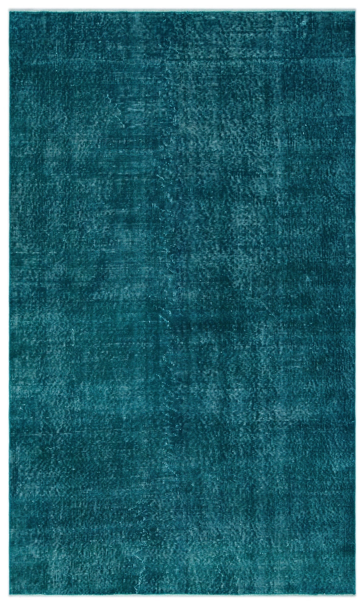 Tirena Turkuaz ve Lacivert Düz El Dokuma Halı 150x246 cm