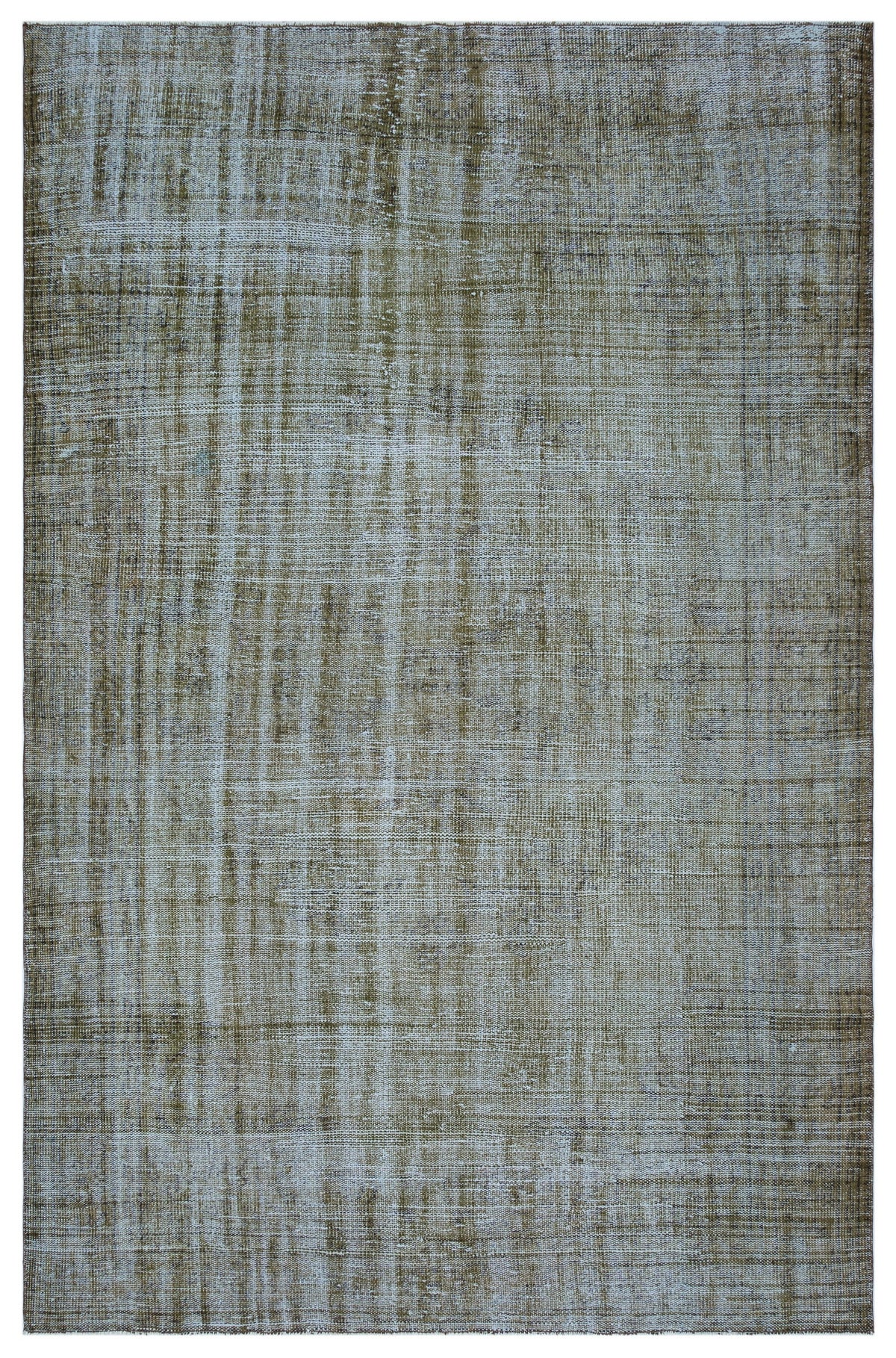 Tirena Gri ve Bej Soyut Desenli El Dokuma Halı 187x280 cm