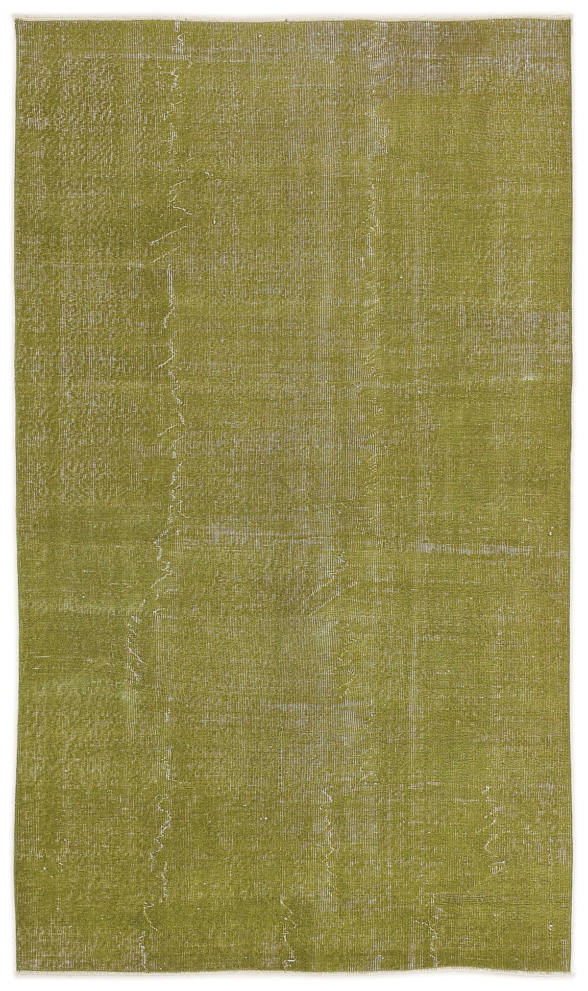 Tirena Yeşil ve Bej Düz El Dokuma Halı 147x250 cm