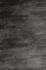 Antrasit Gri Dokulu Minimalist Halı - Yıkanabilir - Kaymaz Taban - Pati Dostu