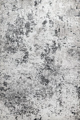 White Grey Modern Living Room Rug 101 - Cotton