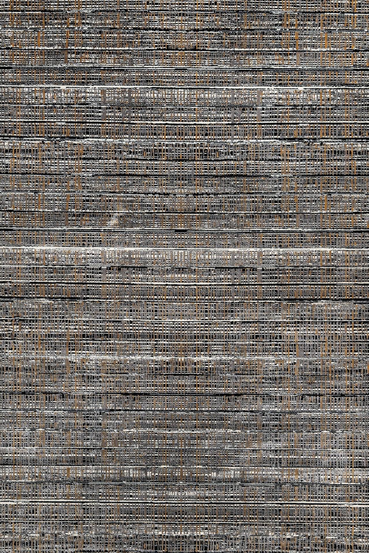 Antrasit Gri Dokulu Minimalist Halı - Yıkanabilir - Kaymaz Taban - Pati Dostu