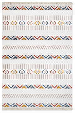 Keylinn Geometrik Polyester Makine Halısı