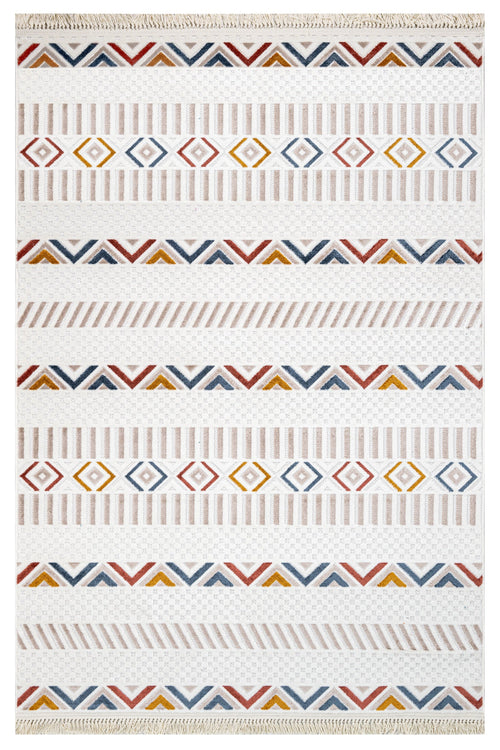 Keylinn Geometrik Polyester Makine Halısı