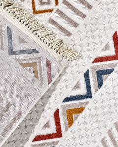 Keylinn Geometrik Polyester Makine Halısı