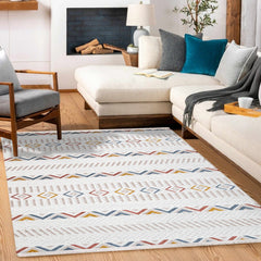 Keylinn Geometrik Polyester Makine Halısı