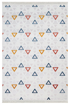 Keyson Geometrik Polyester Makine Halısı