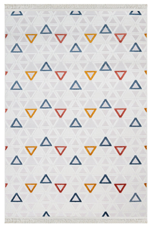 Keyson Geometrik Polyester Makine Halısı