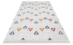 Keyson Geometrik Polyester Makine Halısı