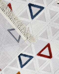 Keyson Geometrik Polyester Makine Halısı