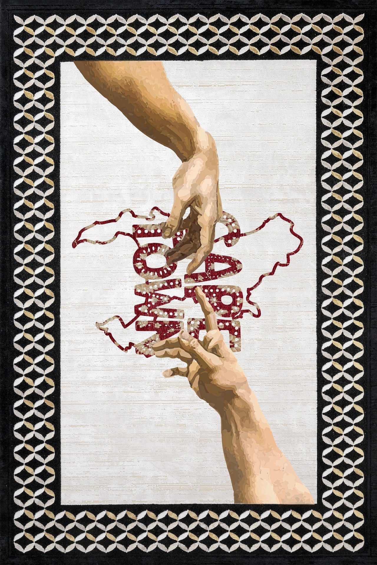 Cape Town Kaymaz Tabanlı Yıkanabilir Halı