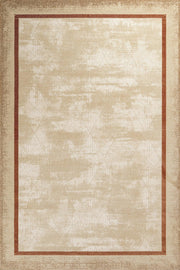 Bordürlü Modern Halı - Yıkanabilir - Kaymaz Taban - Pati Dostu