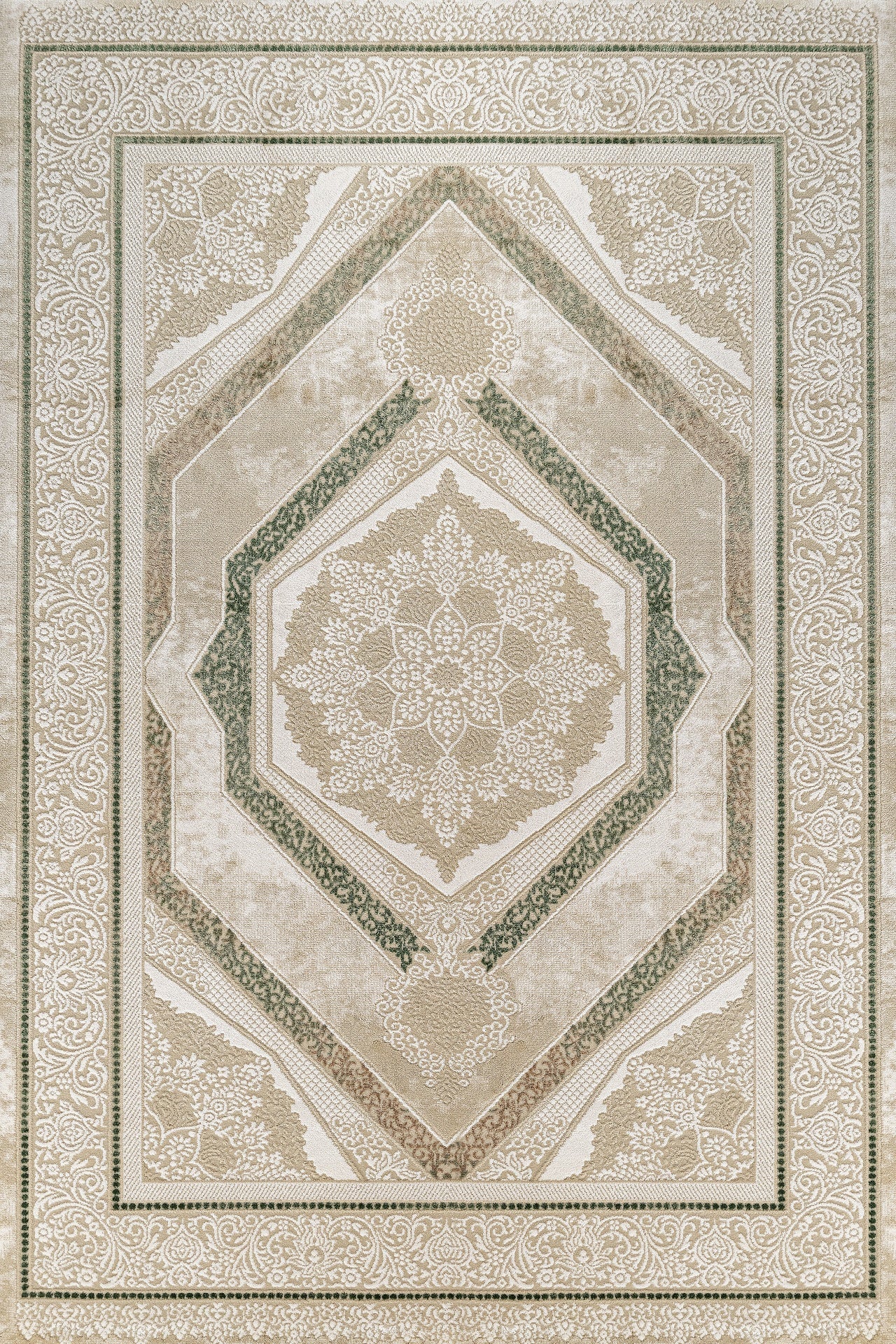 Modern Halı - Yıkanabilir - Kaymaz Taban - Pati Dostu