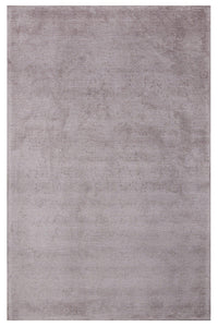Modern Grey Solid Color Area Rug 200x300 cm (6'7" x 9'10")