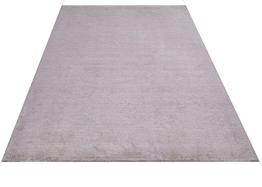 Modern Grey Solid Color Area Rug 200x300 cm (6'7" x 9'10") – image 2