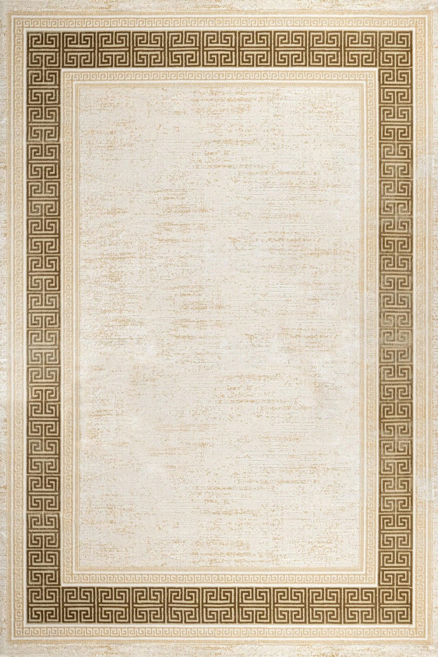 Bordürlü Modern Halı - Yıkanabilir - Kaymaz Taban - Pati Dostu