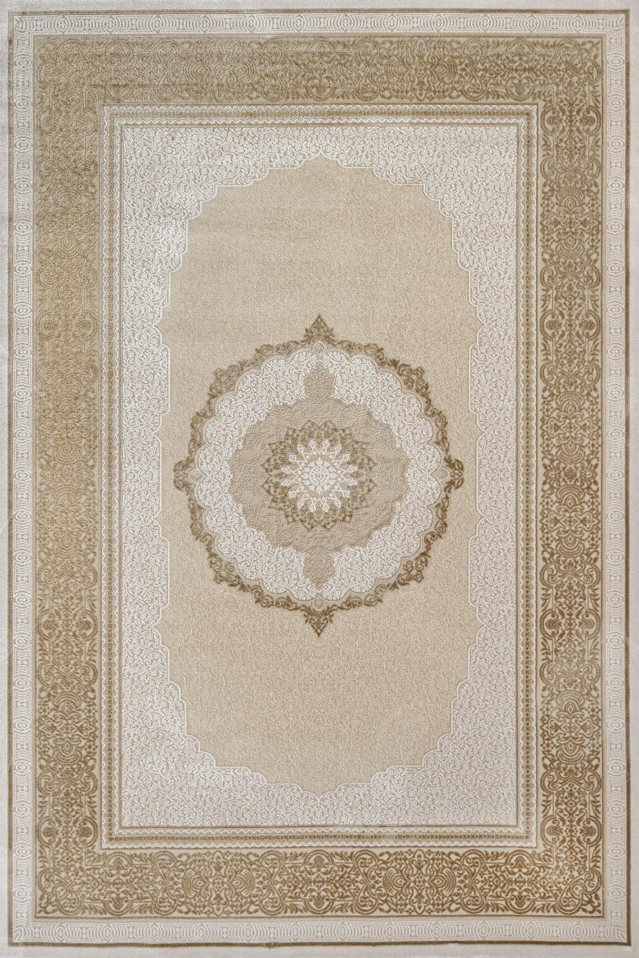 Modern Sade Tasarım Halı - Yıkanabilir - Kaymaz Taban - Pati Dostu