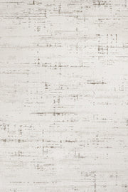 Beyaz Gri Minimalist Modern Halı - Yıkanabilir - Kaymaz Taban - Pati Dostu