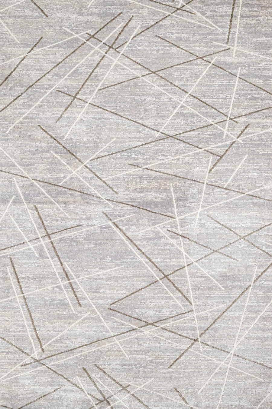 Bej Vizon Baklava Geometrik Halı - Yıkanabilir - Kaymaz Taban - Pati Dostu