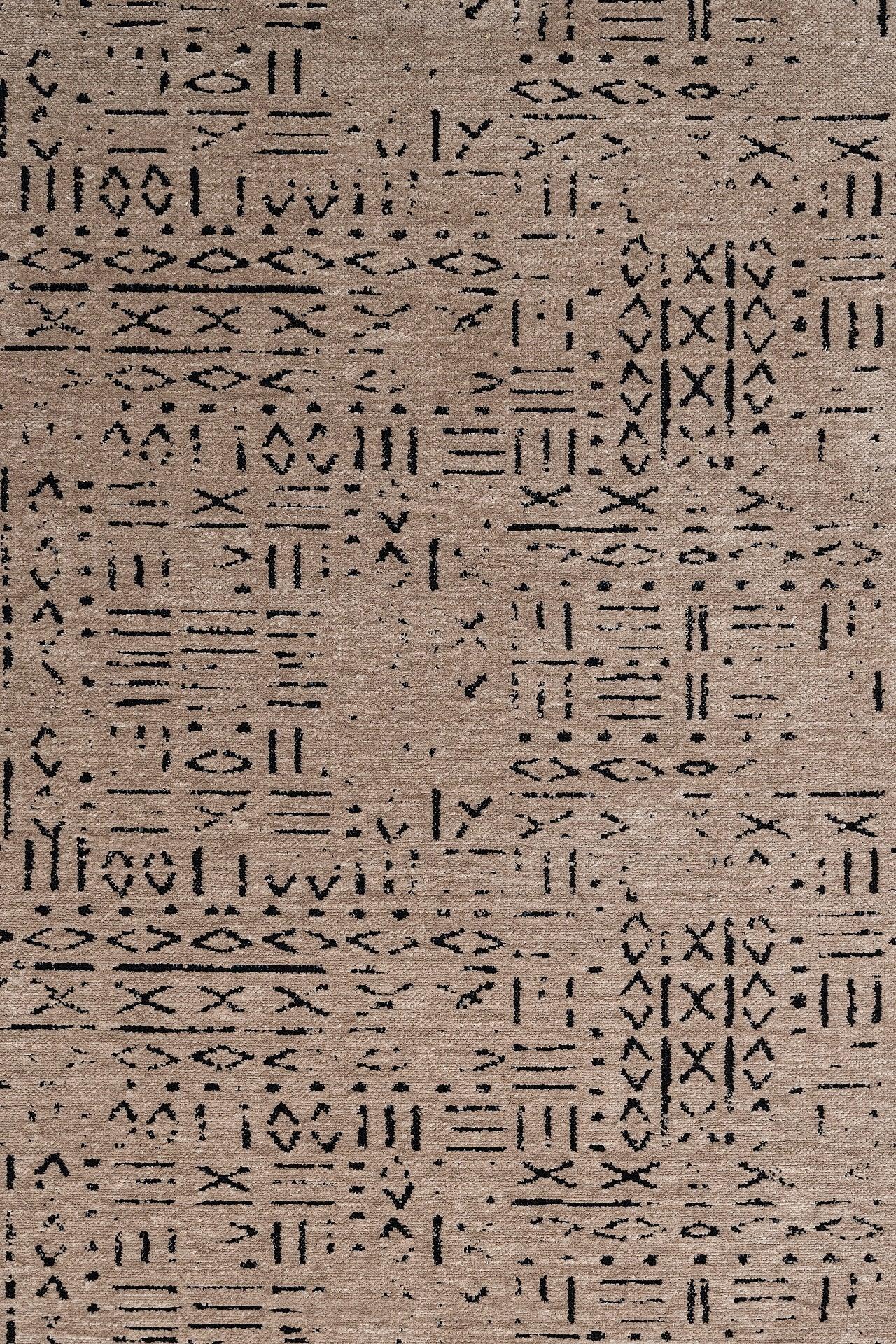 Vizon Bohem Geometrik Halı - Yıkanabilir - Kaymaz Taban - Pati Dostu