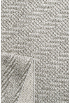 Ziggy Gray Indoor and Outdoor Jute Rug