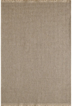 Chevronite Natural Chevron Jute Carpet