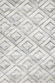 Antrasit Gri Minimalist Modern Halı - Yıkanabilir - Kaymaz Taban - Pati Dostu
