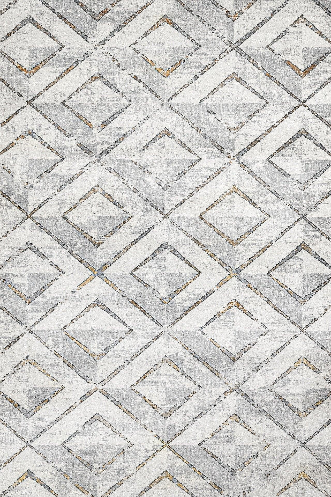 Antrasit Gri Minimalist Modern Halı - Yıkanabilir - Kaymaz Taban - Pati Dostu