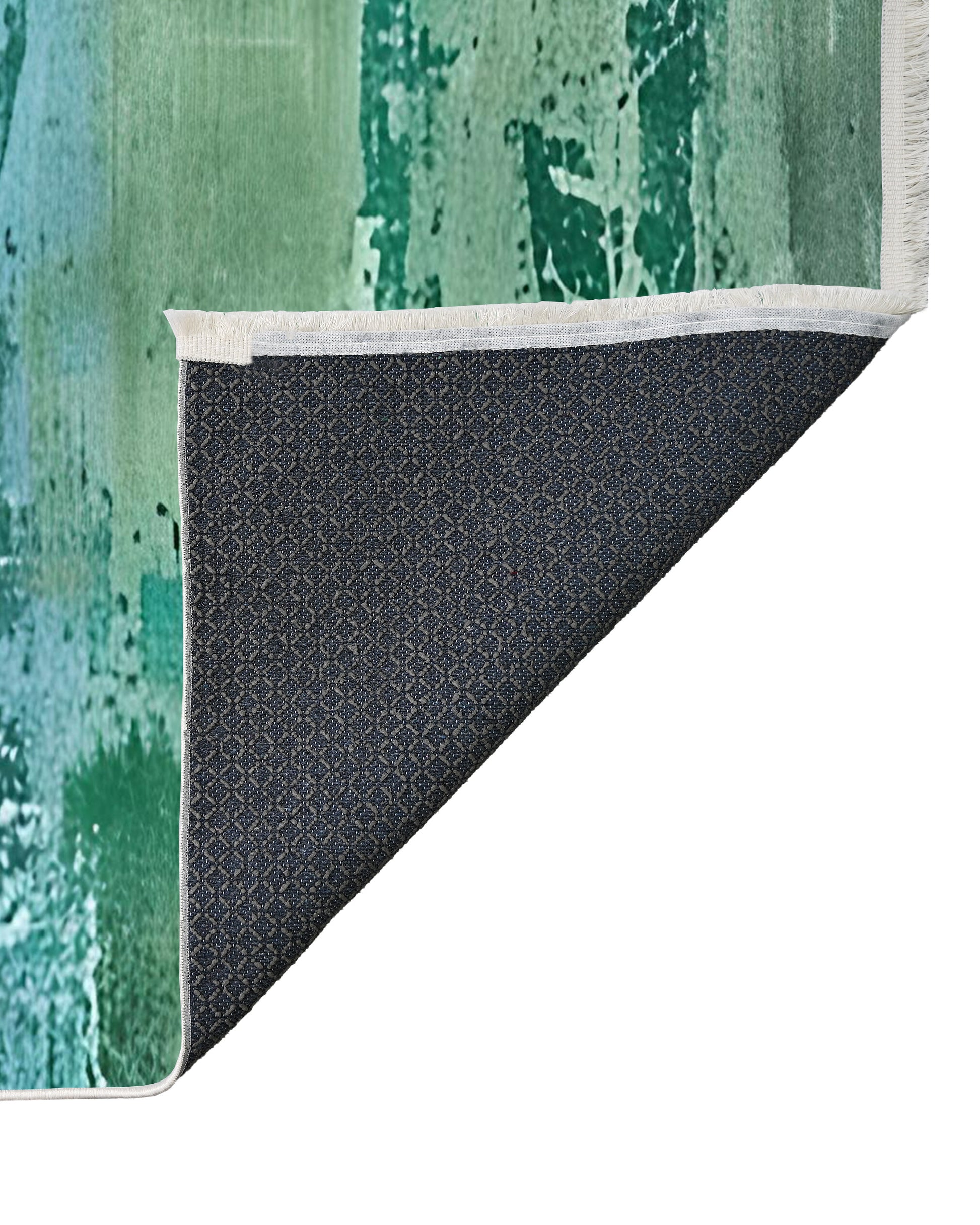 Abstract Bohem Halı - Yıkanabilir - Kaymaz Taban - Pati Dostu