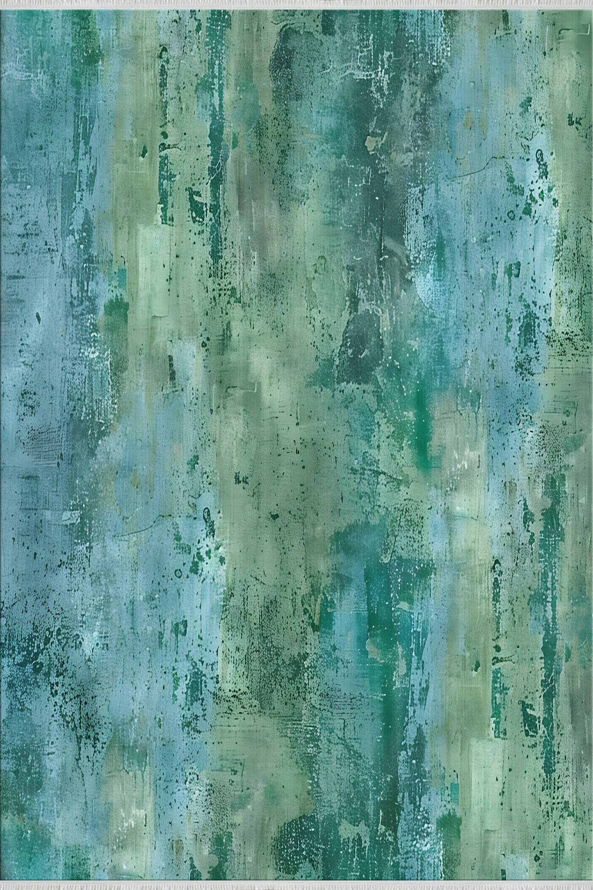 Abstract Bohem Halı - Yıkanabilir - Kaymaz Taban - Pati Dostu