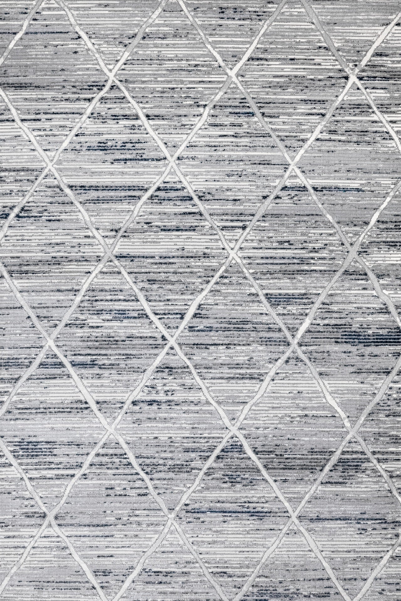 Antrasit Gri Eskitme Minimalist Halı - Yıkanabilir - Kaymaz Taban - Pati Dostu